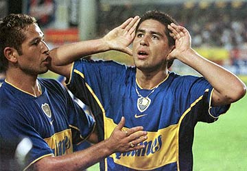 Jersey Boca Juniors 2001-2002 Local