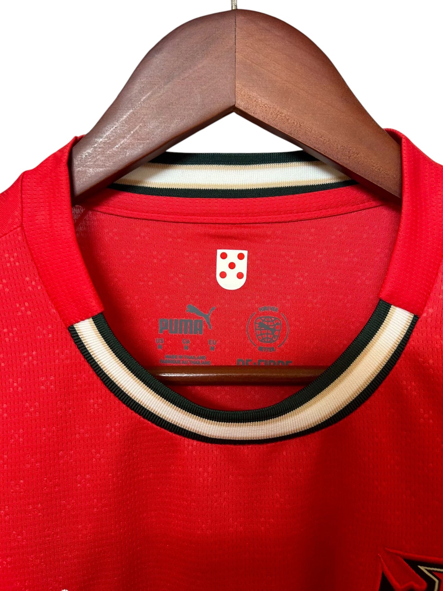 Jersey Portugal 2025 Local Versión para Aficionado
