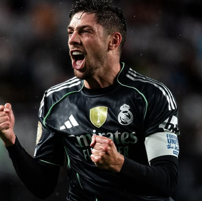Jersey Real Madrid 2025-2026 Visitante Versión para Aficionado