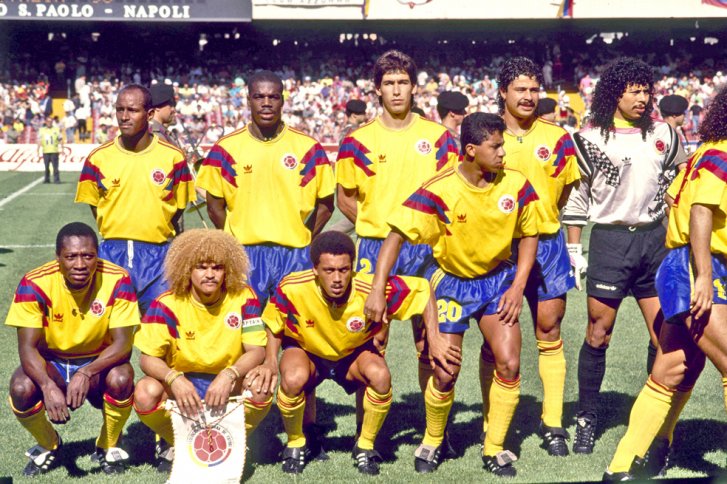 Jersey Colombia 1990 Local