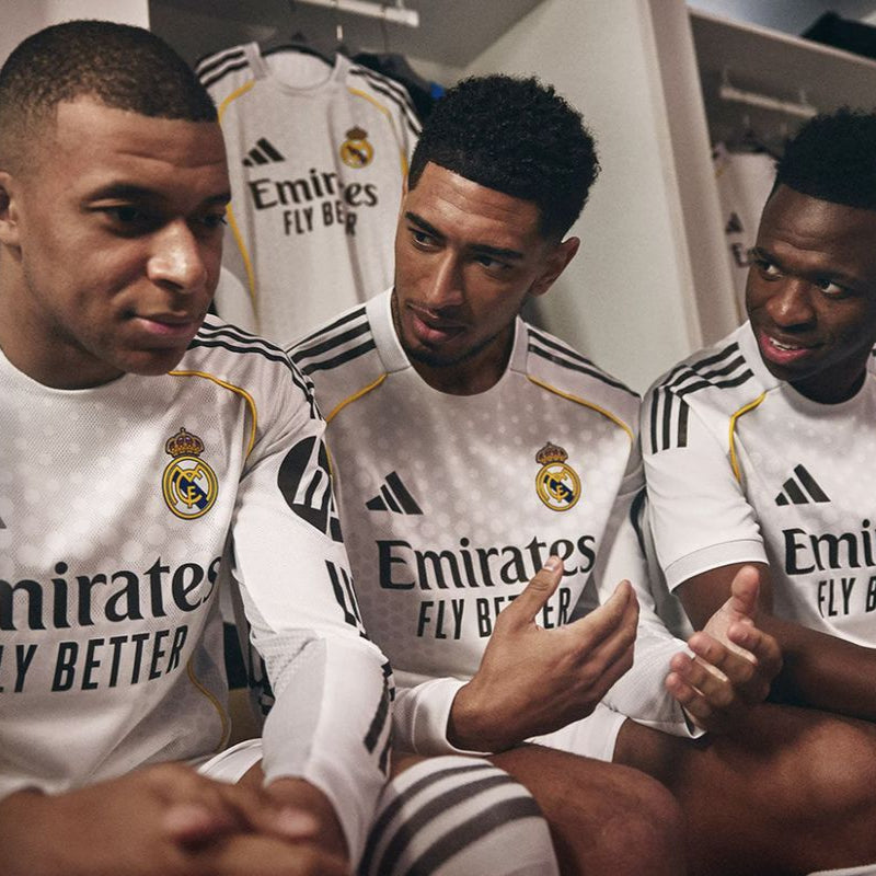Jersey Real Madrid 2025-2026 Local Versión para Aficionado