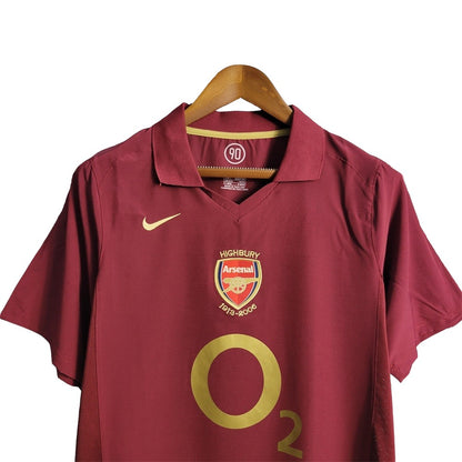 Jersey Arsenal 2005-2006 Local