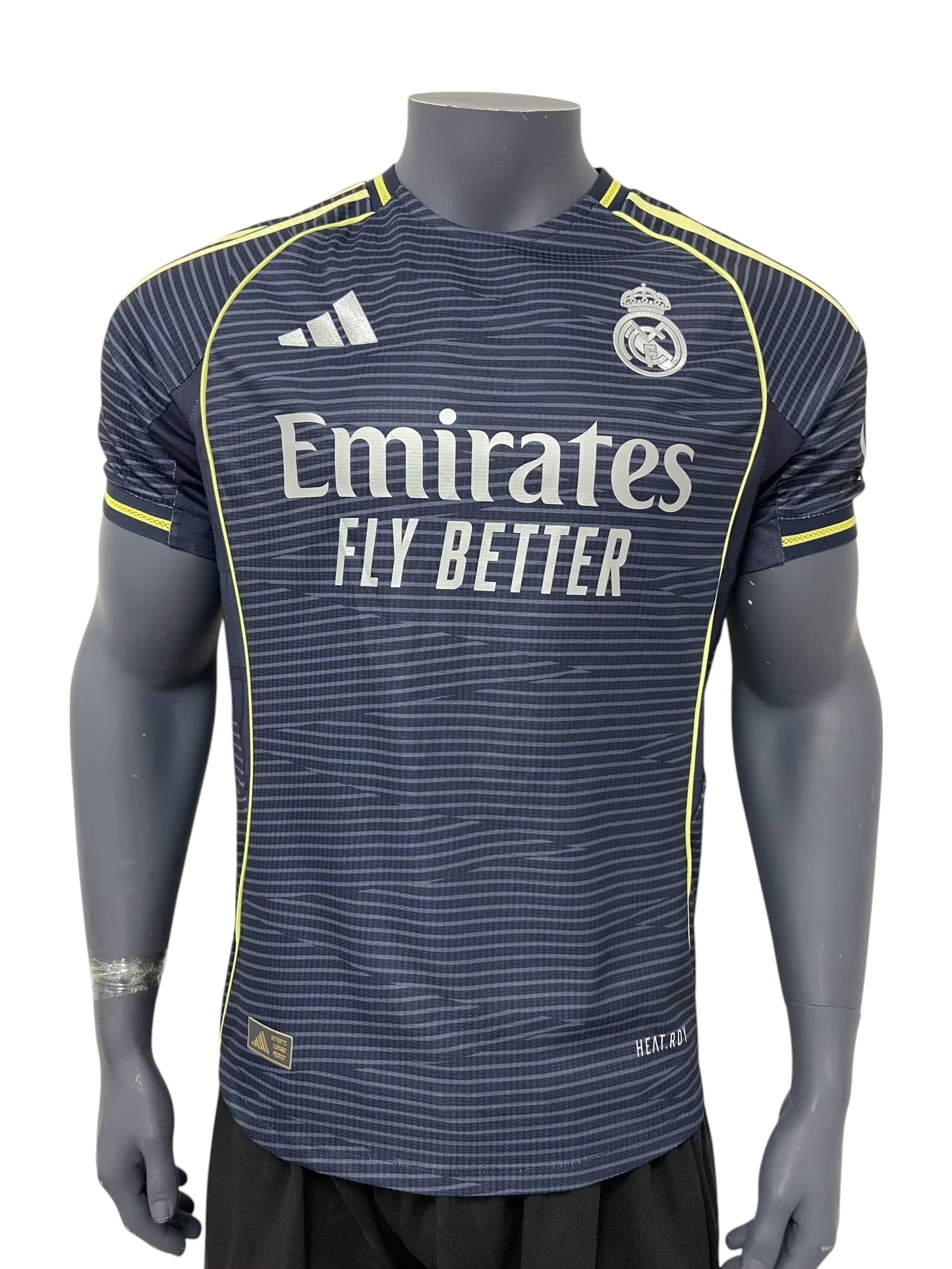 Jersey Real Madrid 2025-2026 Visitante Versión para Jugador
