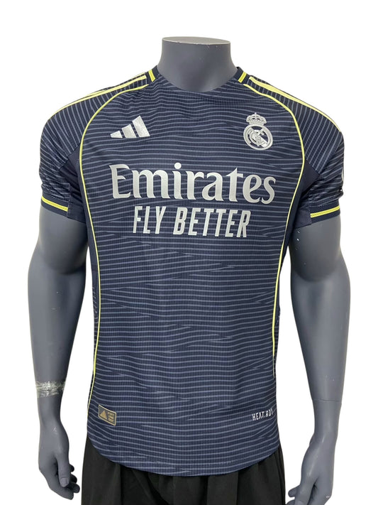 Jersey Real Madrid 2025-2026 Visitante Versión para Jugador