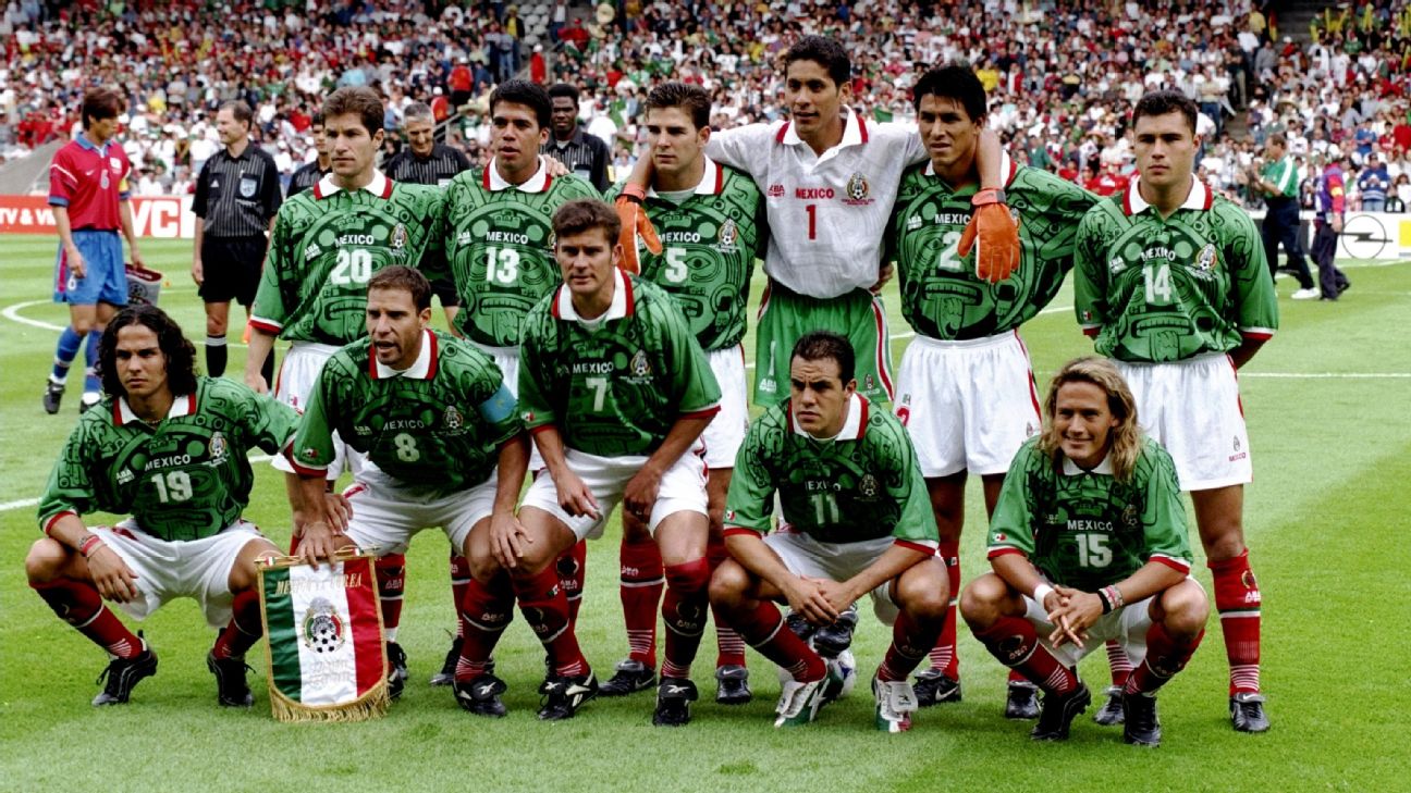 Jersey México 1998 Local