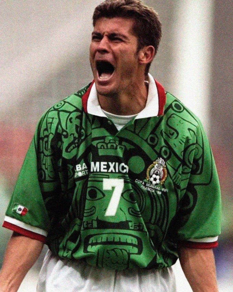 Uniforme Playera Seleccion Mexicana 98 Uniforme Jersey Seleccion