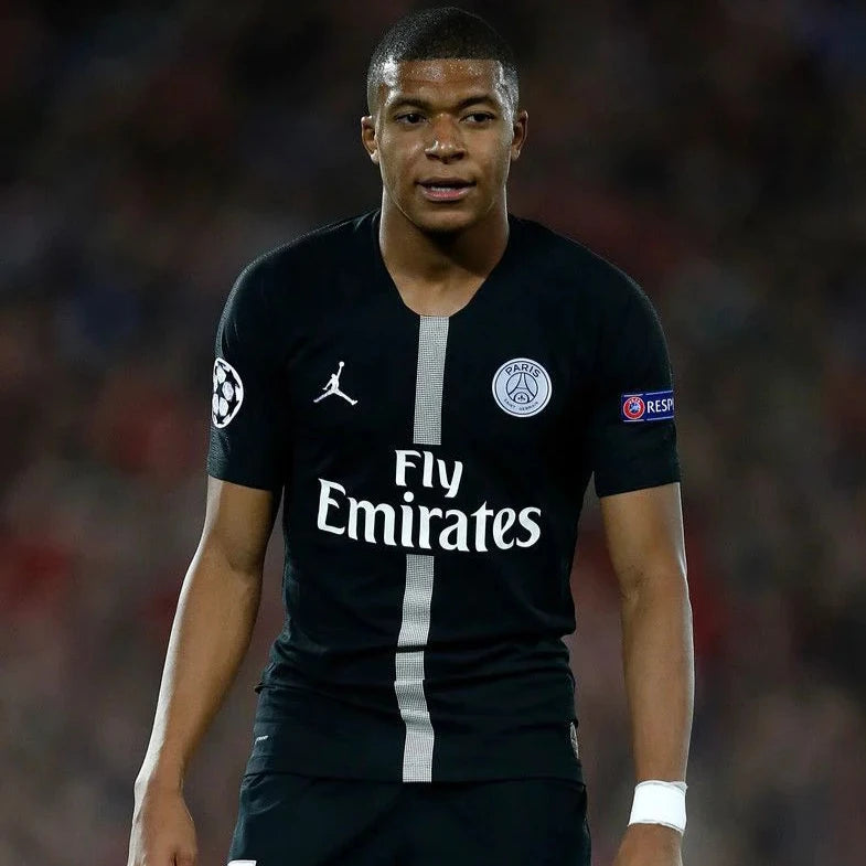 Jersey Paris Saint-Germain 2018-2019 Air Jordan Negra