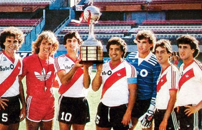 Jersey River Plate 1985-1986 Local