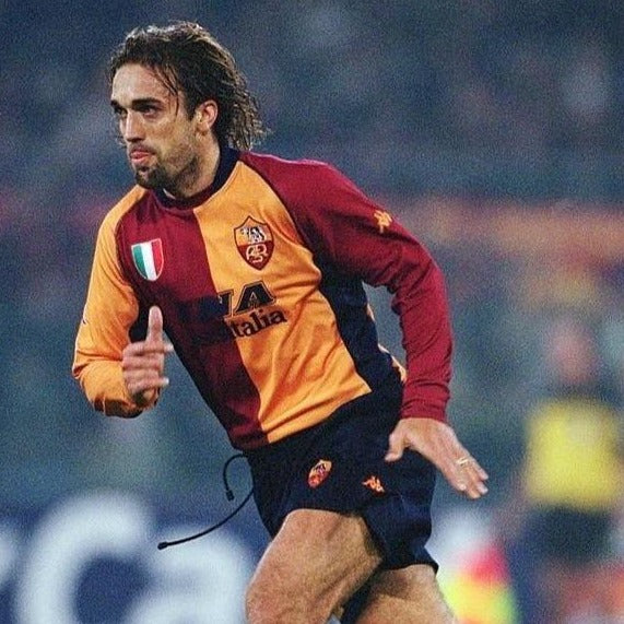 Jersey AS Roma 2000-2001 Edición Champions League Local – AMX Jerseys